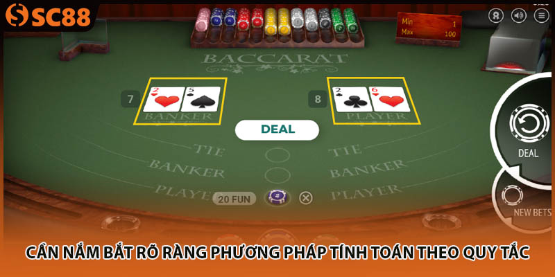 Cần nắm bắt rõ ràng phương pháp tính toán theo quy tắc